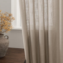 Load image into Gallery viewer, Classic Light Taupe Semi-Sheer Curtains for Bedroom &amp; Living Room - 2 Panels