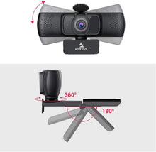 Load image into Gallery viewer, Full HD 1080P Webcam with Built-in Microphone &amp; Auto Focus - For PC/Mac Use