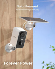Load image into Gallery viewer, 2K Wireless Solar Security Camera with Color Night Vision &amp; Motion Alerts
