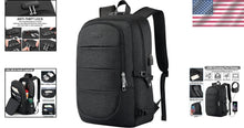 Load image into Gallery viewer, Lightweight 18.4" Business Backpack with Headphone Jack &amp; Anti-Theft Design