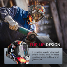 Load image into Gallery viewer, Skeleton Knight Auto Darkening Welding Hood, True Color Technology &amp; Comfort Fit
