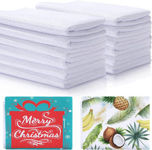 Load image into Gallery viewer, Fast-Drying Absorbent Microfiber Waffle Weave Tea Towels - Personalize with Love