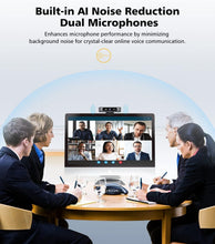 Load image into Gallery viewer, 120° Wide Angle Zoomable Webcam with Remote Control - Ideal for Online Teaching