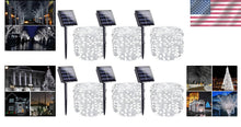 Load image into Gallery viewer, Upgraded 600 LED Solar Fairy Lights - 33ft Waterproof String Lights with 8 Modes