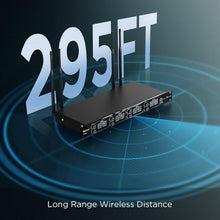 Load image into Gallery viewer, 8-Channel Rechargeable Wireless Microphone System for Professional Sound Quality