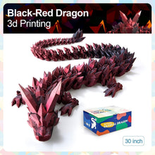 Load image into Gallery viewer, Large 3D Printed Dragon Toy - Unique Gift Idea for Collectors &amp; Decor
