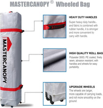 Load image into Gallery viewer, Portable 8x8 Outdoor Canopy Tent with Roller Bag - Ideal for Festivals &amp; Camping