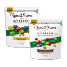 Load image into Gallery viewer, Delicious Sugar Free Chocolate Candy Gems - Resealable 7.5 oz Bags, Set of 5