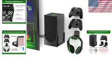 Load image into Gallery viewer, Secure Wall Mount for Xbox Series X with 3 Controller Holders &amp; Cable Manager