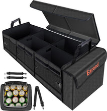 Load image into Gallery viewer, 4-in-1 Car Trunk Organizer with Leakproof Cooler Bag - Durable &amp; Adjustable