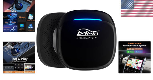 Upgrade Your Driving: 2024 Wireless CarPlay Android Auto Multimedia Box 8+128GB