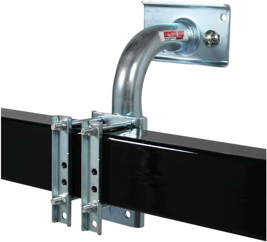 Compact Heavy-Duty Spare Tire Mount for 4, 5, 6 Lug Wheels - 2-Year Warranty