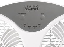 Load image into Gallery viewer, Versatile Smart 9-Inch Window Fan, 3 Speeds, Bug Screen &amp; Locking Expanders