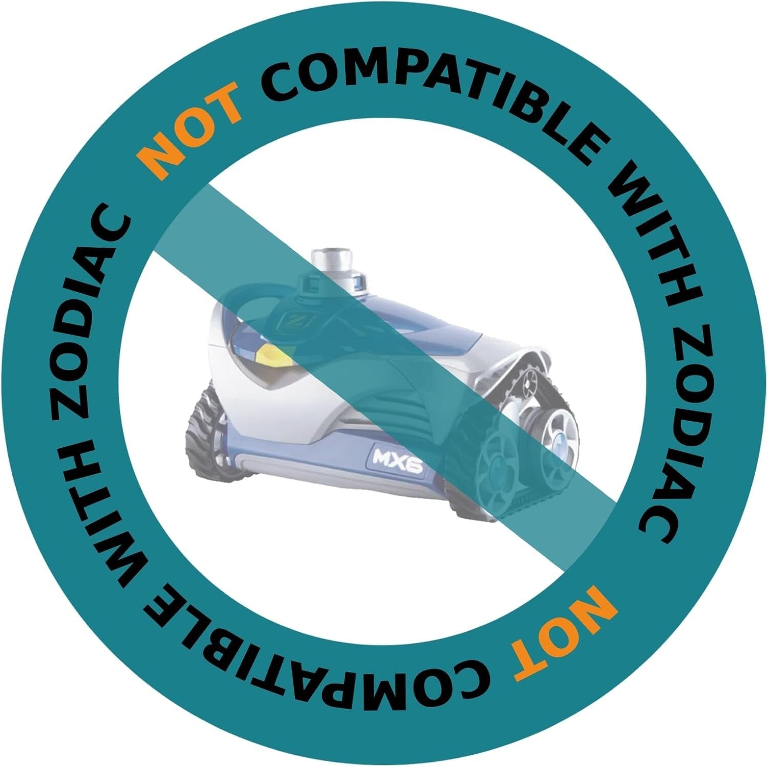 8-Piece 1.5” Flexible Pool Vacuum Replacement Hose Set for Automatic Cleaners