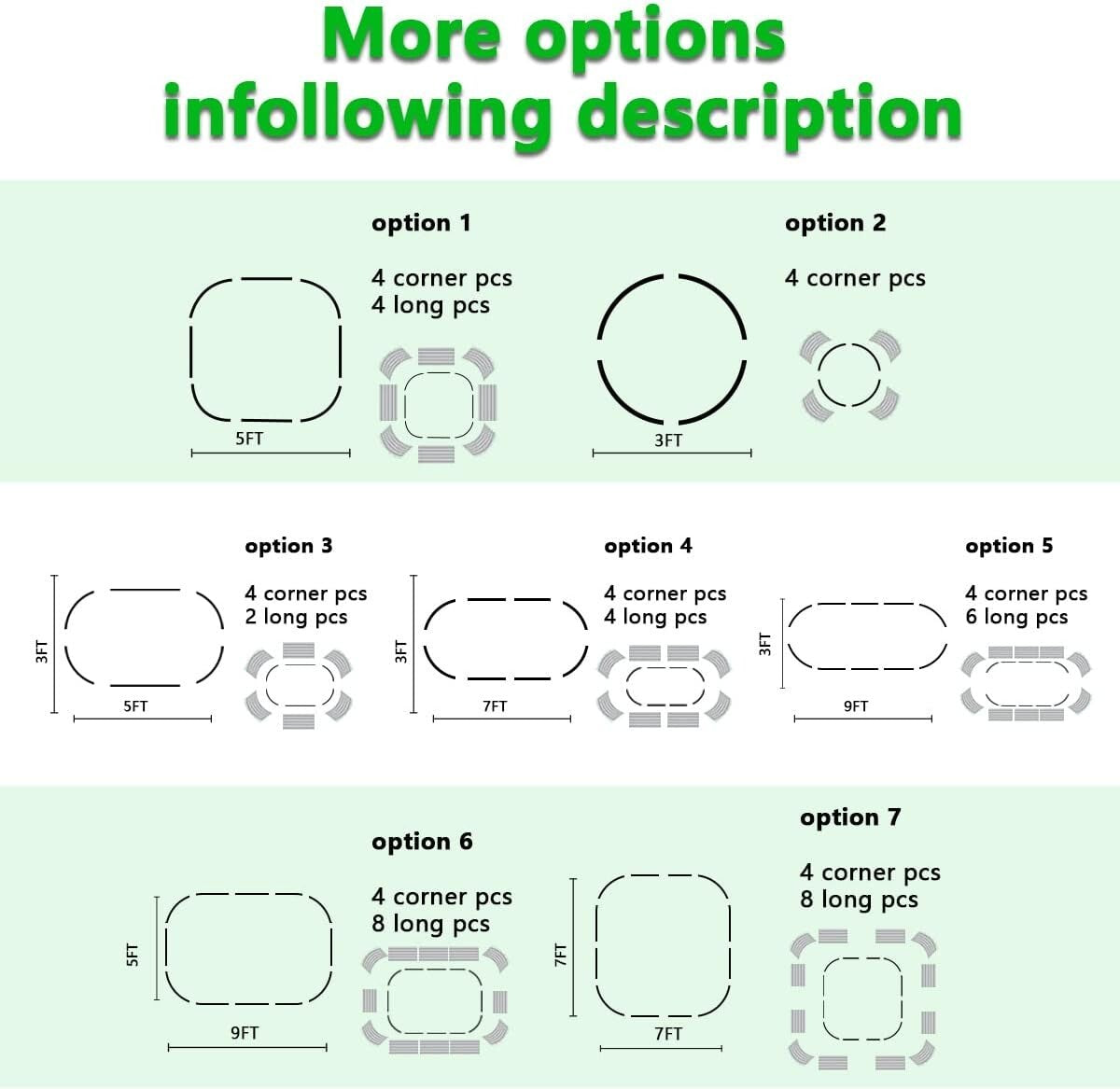 Durable 2-Pc Raised Garden Bed Set with Metal Stakes - Perfect for Herbs