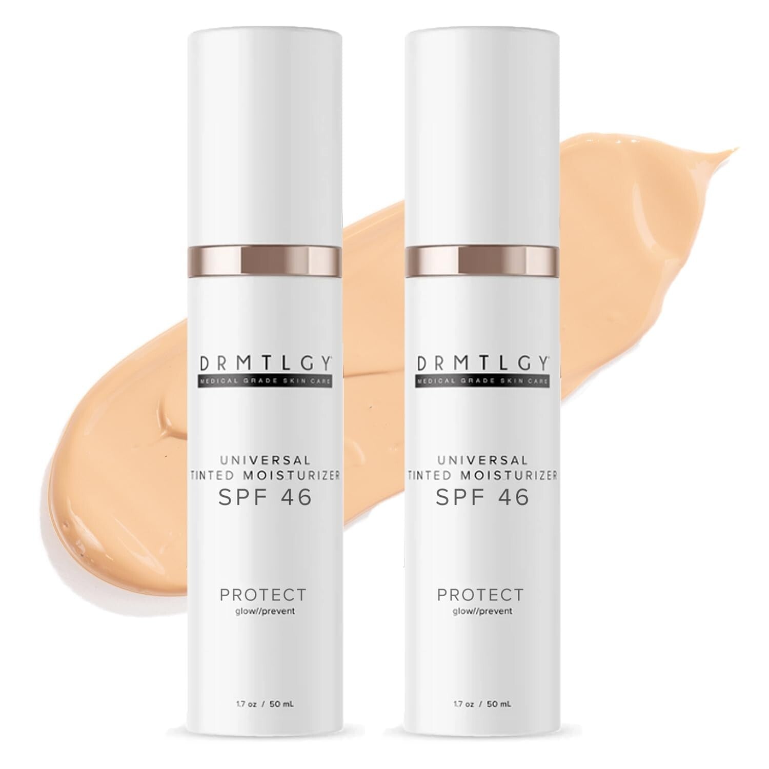 All-In-One Tinted Moisturizer with SPF 46 - Lightweight, Glow-Enhancing Formula