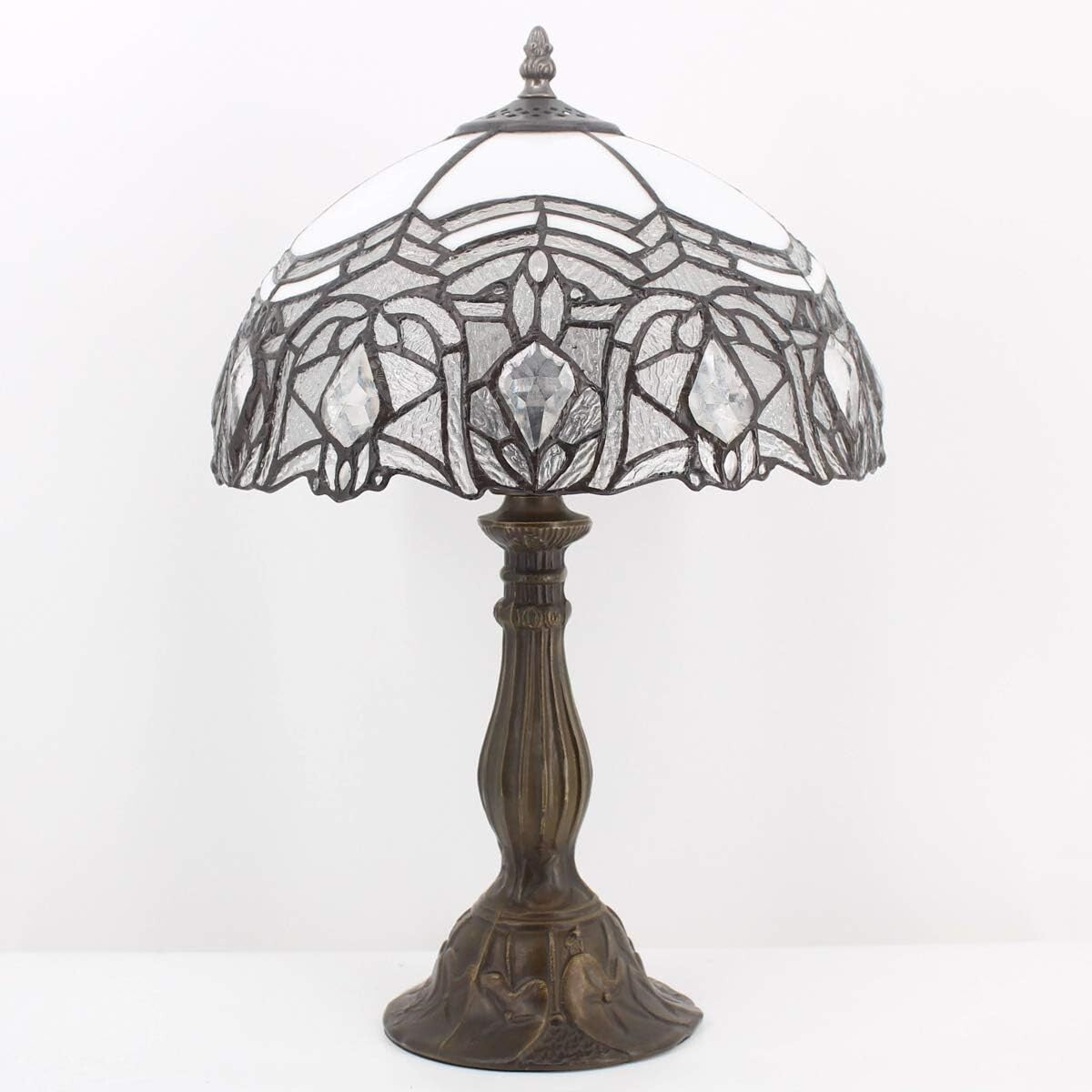 Classic Tiffany Style Stained Glass Lamp - Perfect for Any Room, Indoor Use Only