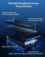 Load image into Gallery viewer, Whisper-Quiet Portable Under Desk Treadmill - Walking Pad with Remote Control