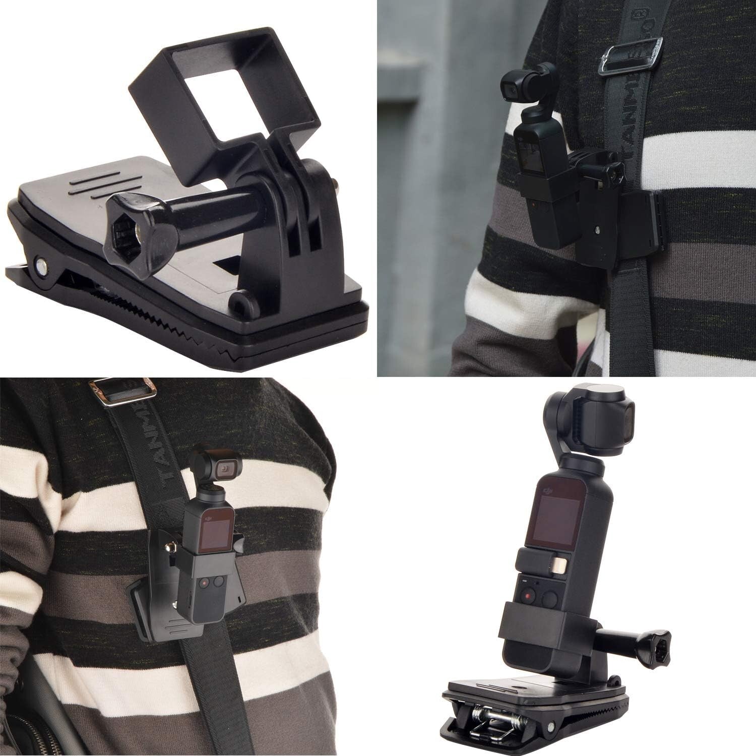 Essential Vlogging Accessories for DJI OSMO Pocket 1 & 2 with Screen Protectors