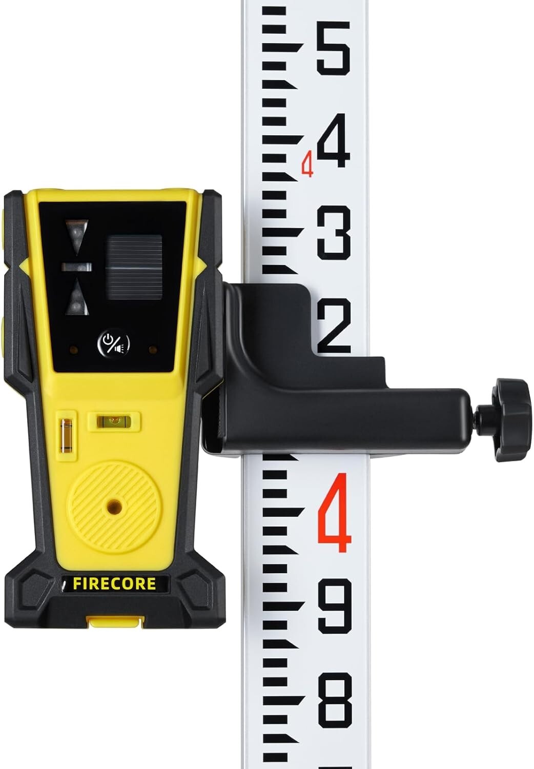 Lightweight 9-foot Survey Rod in Aluminum - Weather Resistant and Easy to Use