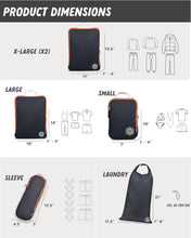 Load image into Gallery viewer, Travel Ready: Expandable Compression Packing Cube Set for All Luggage Sizes