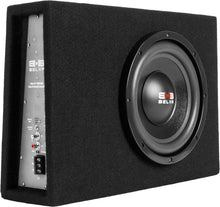 Load image into Gallery viewer, Compact 600W Angled Subwoofer with Class D Amplifier for Tight Fit Vehicles