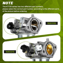 Load image into Gallery viewer, Kohler 7000 Series Carburetor with Gaskets - Upgrade for KT725 to KT740 Models