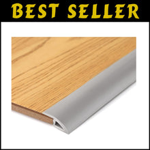 Load image into Gallery viewer, Minimalist Gray Floor Edging Strip - Self-Adhesive Transition for 9-10MM Heights