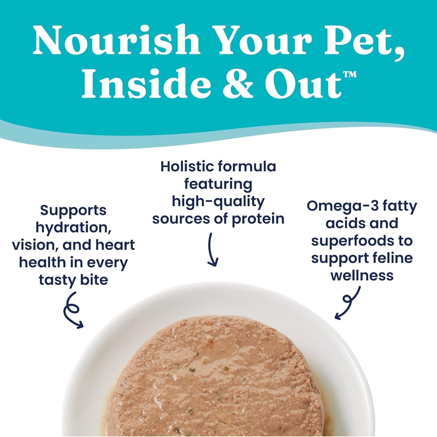 Nutritionally Complete Tuna & Sardine Pate Cat Food - 24 Cans for Happy Cats