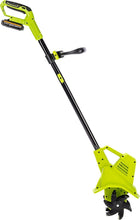 Load image into Gallery viewer, 20V Cordless Electric Garden Tiller with 7.5" Cutting Width &amp; Charger - Green