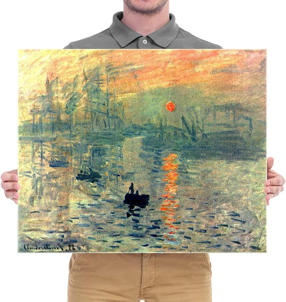 Gallery Wrapped Impression Sunrise Canvas - Perfect Gift for Art Lovers