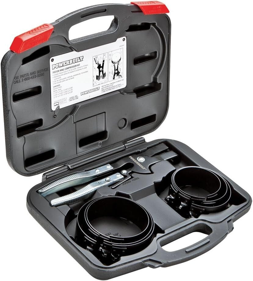 Versatile Piston Ring Compressor Tool Set for Professional Engine Installations