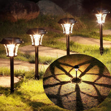 Load image into Gallery viewer, Charming 6 Pack Solar Landscape Lights - 25 Lumen Waterproof Garden Illumination