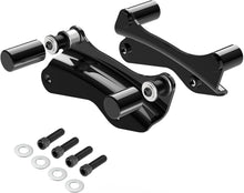 Load image into Gallery viewer, 4-Pcs Docking Hardware Cover Set for Harley Touring Models - Vivid Black Design
