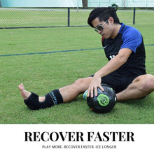 Load image into Gallery viewer, Cold Therapy Ankle Ice Wrap with 2 Gel Packs - Ideal for Injuries &amp; Recovery
