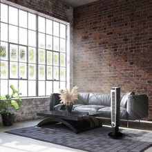 Load image into Gallery viewer, 3-Speed Oscillating Floor Fan with Timer &amp; Convenient Remote Control - Black