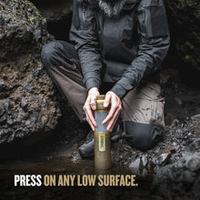 Load image into Gallery viewer, Effortless 16.9 oz Water Purifier Bottle - Clean Water for Outdoor Adventures