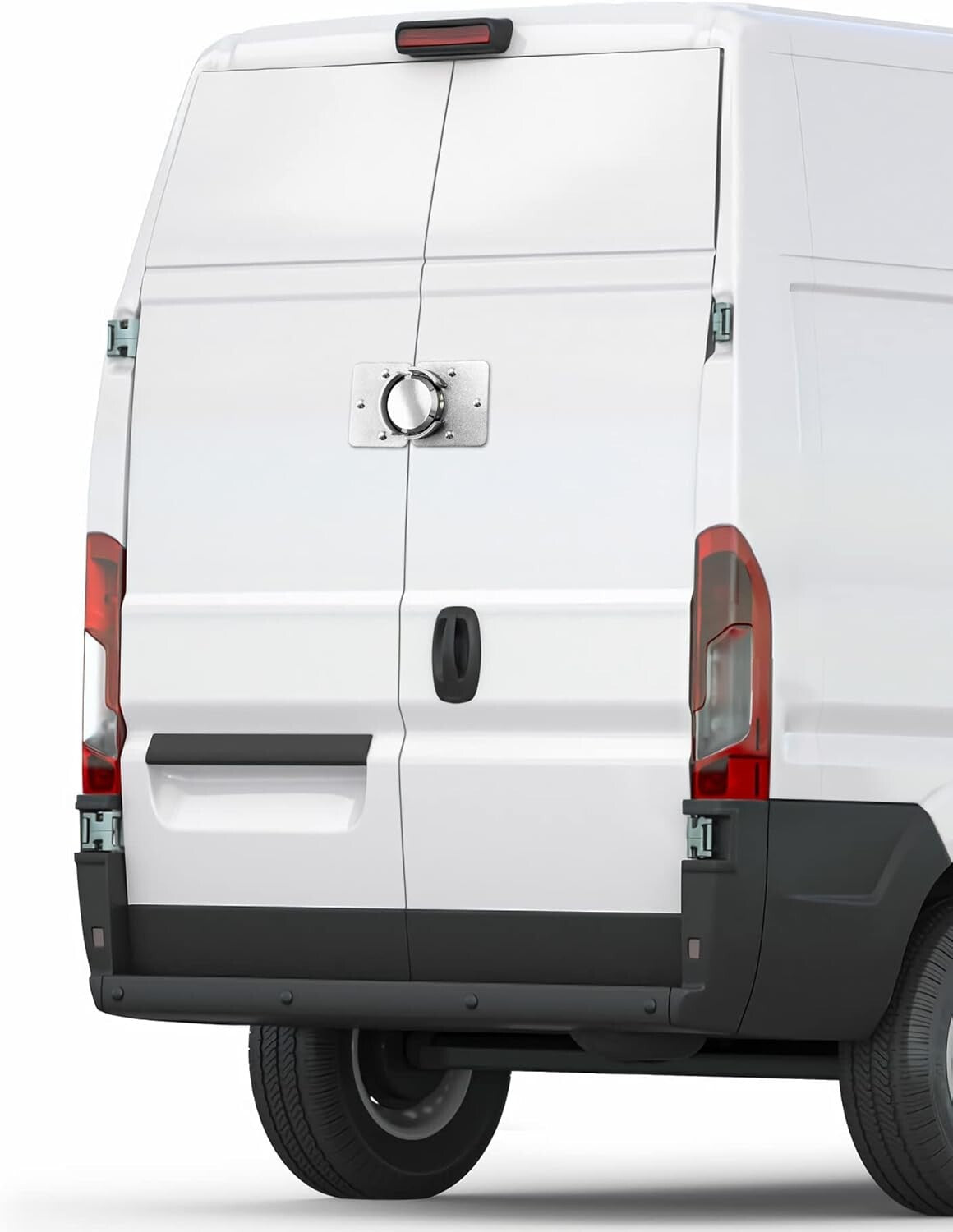 Compact Heavy Duty Puck Lock and Hasp Set - Secure Your Trucks and Gates Today