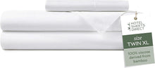 Load image into Gallery viewer, Breathable Bamboo Bed Sheet Set - Twin XL Size, Cooling Luxury with 1 Pillowcase
