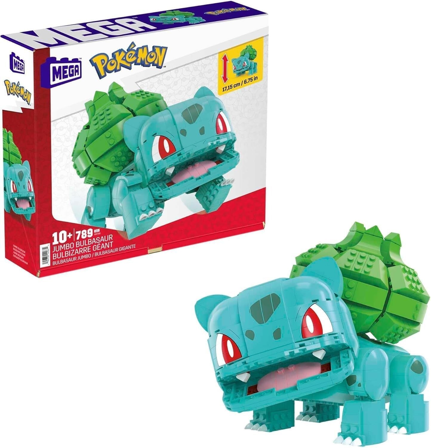 355-Piece Buildable Bulbasaur Action Figure - Perfect Gift for Pokémon Fans