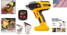 Load image into Gallery viewer, Versatile Cordless Heat Gun - SprayTech FURNO 550, 5 Temp Settings, 2 Nozzles