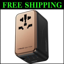 Load image into Gallery viewer, Advanced GaN Technology Universal Adapter - Fast Charging for Global Travel