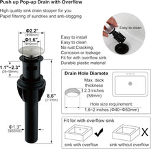 Load image into Gallery viewer, Lead-Free Brushed Nickel Deck-Mounted Bathroom Faucet with Easy Installation
