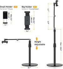 Load image into Gallery viewer, Ergonomic 360-Degree Swivel Phone Stand - Perfect for Recording &amp; Teaching