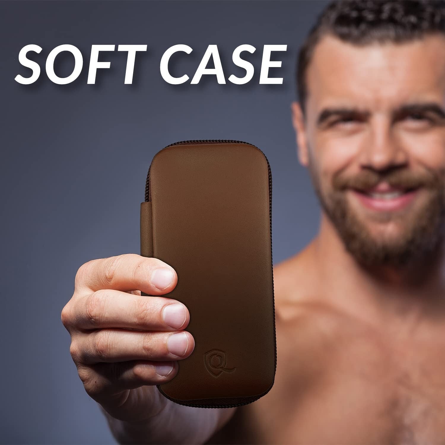 Exclusive Finger & Toe Nail Clipper Set with Real Leather Case - Germany Made