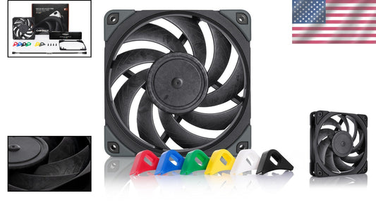 High-Performance 120mm Quiet Fan - 22.6 dB, Perfect for Water Cooling Solutions