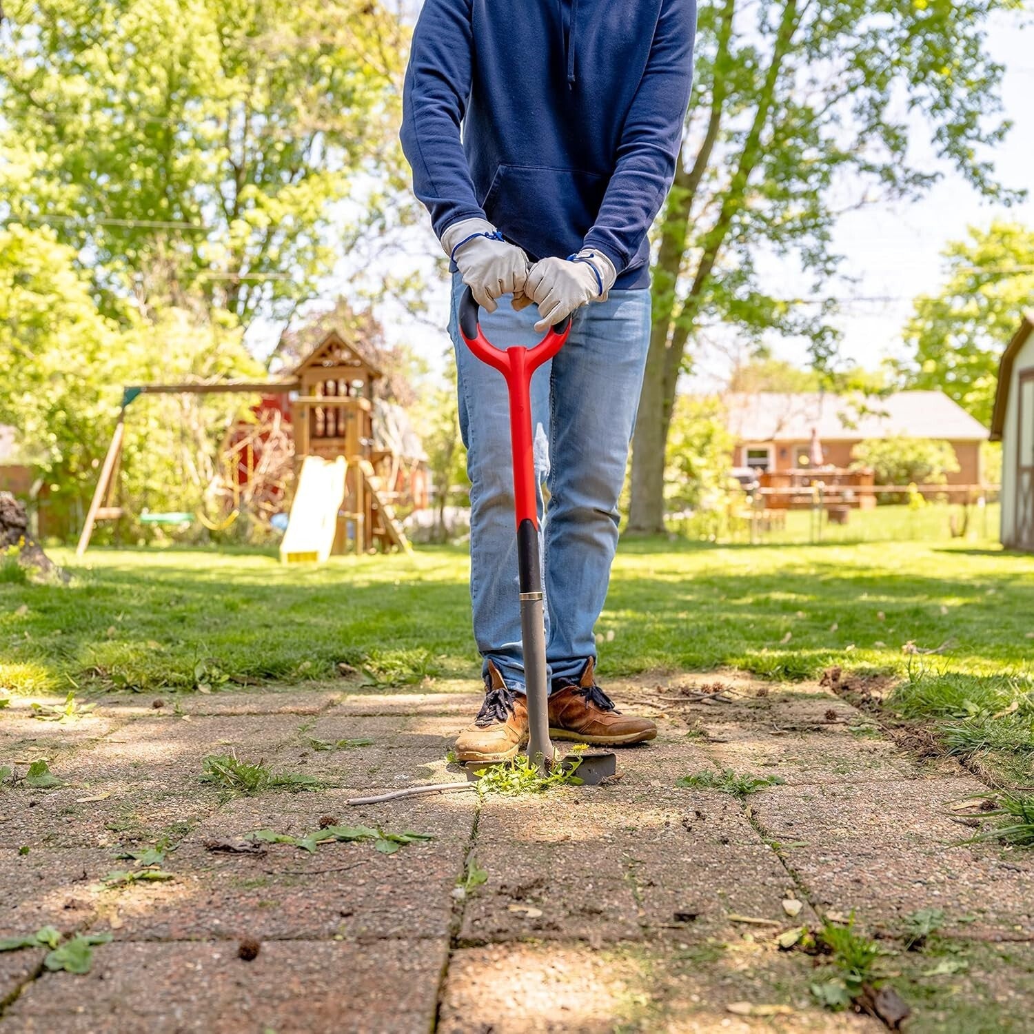 Effortless Garden Borders with Root Slayer Edger - Precision Cutting Tool