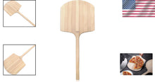 Load image into Gallery viewer, Restaurant-Grade 18" Wooden Pizza Peel with 24" Handle - Sturdy and Lightweight