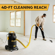 Load image into Gallery viewer, Multi-Use 8 Gallon HEPA Wet/Dry Vac with 10ft Hose - Professional Cleaning
