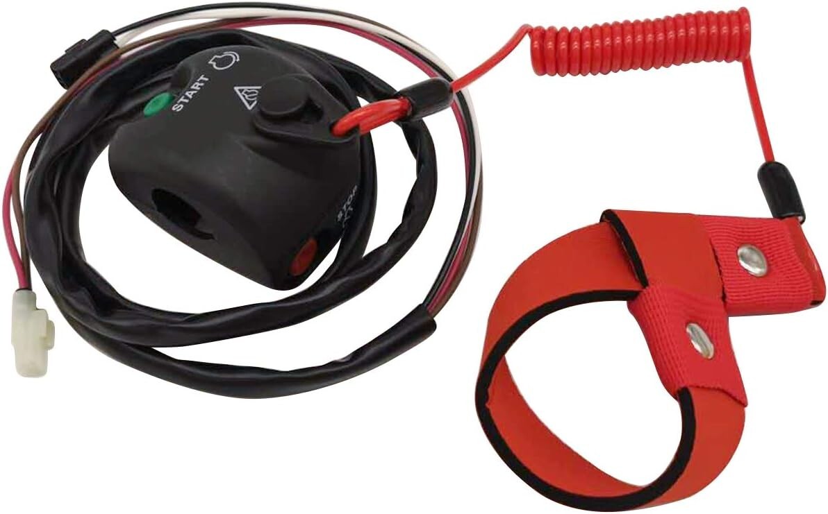 Durable Yamaha WaveRunner Handlebar Kill Switch Box with Safety Lanyard Included